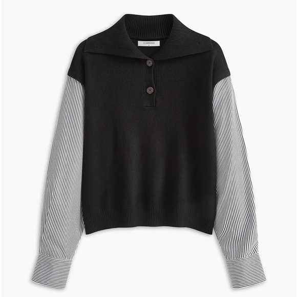 Commense Color Block Sweater - Picture 1 of 3